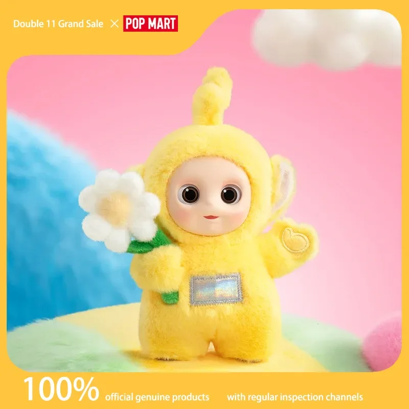 

Genuine Popmart Teletubbies Series Say Hello Figure Blind Box Toy Plush Keychain Gift Trendy Toys Mysterious Box Ornaments