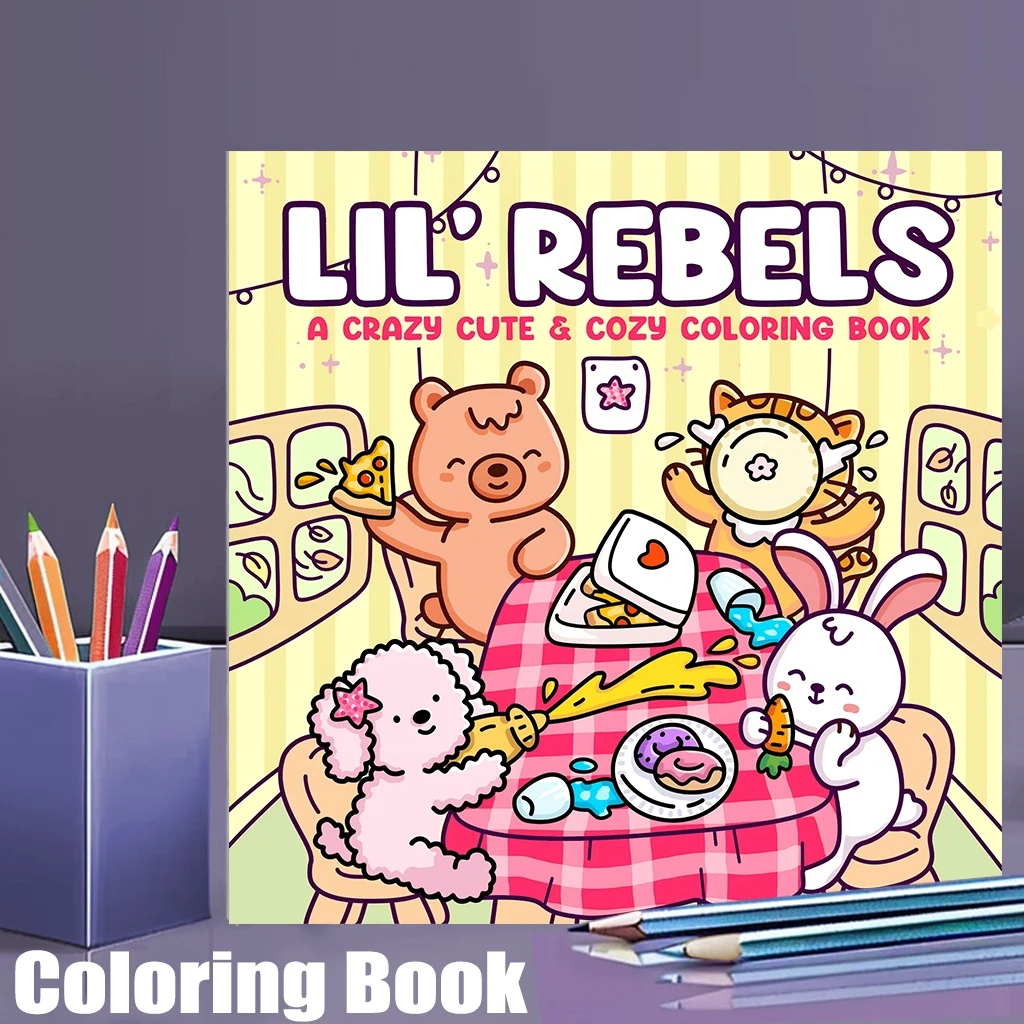 

28 Pages Cozy Style Coloring Book for Adult | Colouring Book, Drawing Supplies for Christmas, Thanksgiving