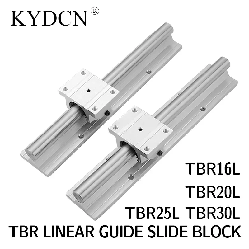 Durable TBR16UU/TBR20UU/TBR25UU / TBR30UU 16mm linear ball bearing support block CNC router for 3D printer parts linear guide