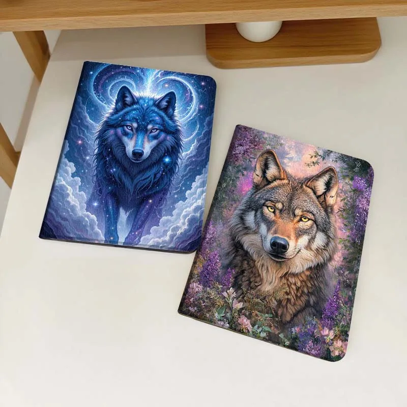 

Cartoon Anime Wolf Art For Samsung Galaxy Tab S6 S8 S9 S10 Lite FE 10.4 11 Inch 2022 2024 Tablet Case