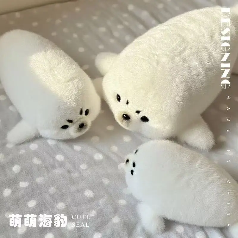 Nieuwste schattige zeehondenpop Kawaii gevulde knuffel Handgemaakte pop Cartoon Anime Schattig kussen Kinderverjaardagscadeau Leuke pop