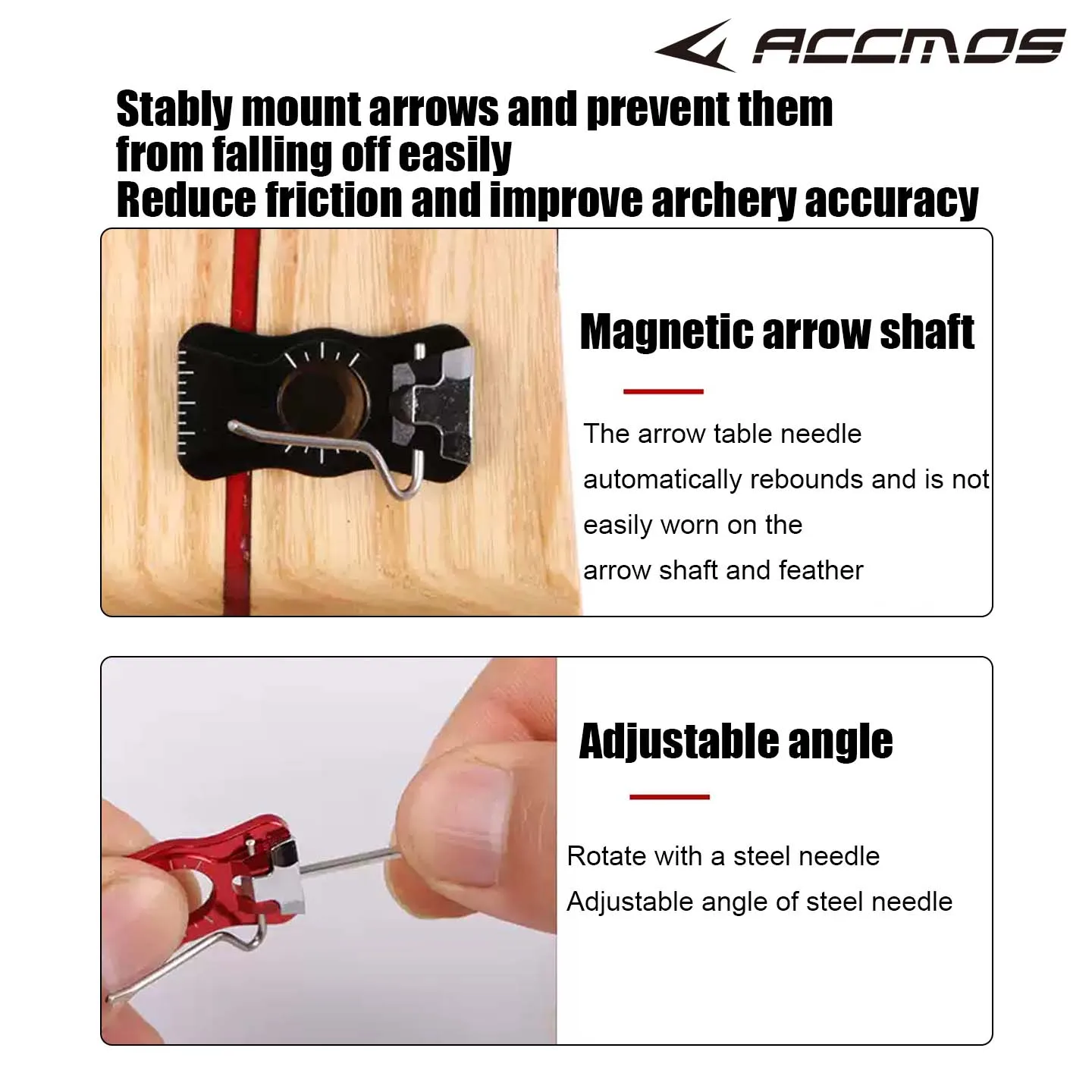 Archery Cushion Plunger Button Magnetic Arrow Rest Aluminum Alloy Adjustable Recurve Takedown Bow Hunting Shooting Accessories view 5