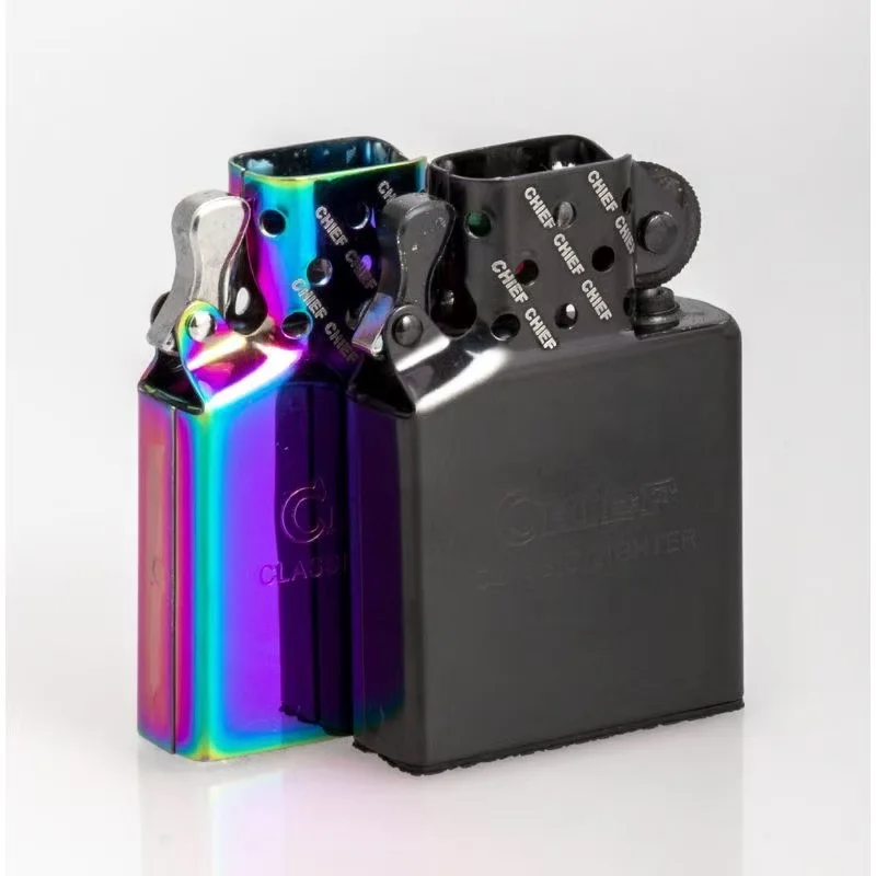 2026 NEW CHIEF Upgraded Second Generation Metal Sealed Inner Liner, Conventional Lighter Movement, Lighter Accessories