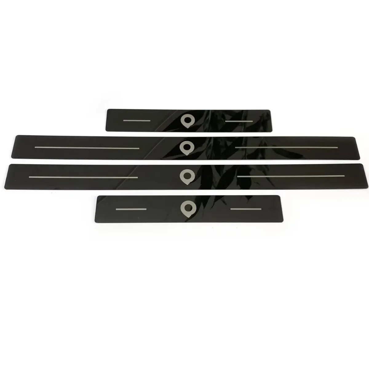 For Great Wall Poer GWM Cannon 2020-2023 2024 2025 2026 2027 Car Door Sill Plate Plastic Protector 3d Stickers Styling Auto Part
