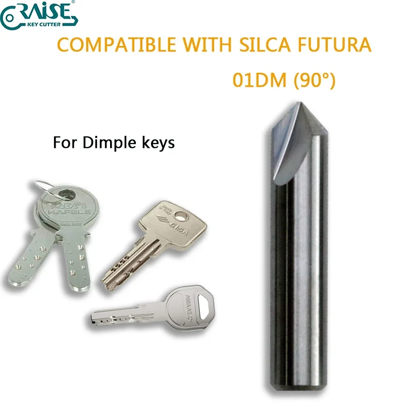 

ILCO SILCA FUTURA Key Machine Cutter 01D in carbide for Dimple Keys Locksmith Tools Aftermarket