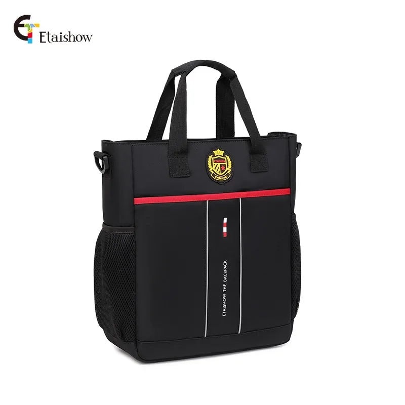 Student tutoring bag tote bag carrying book bag boy children large capacity file bags canvas art bags