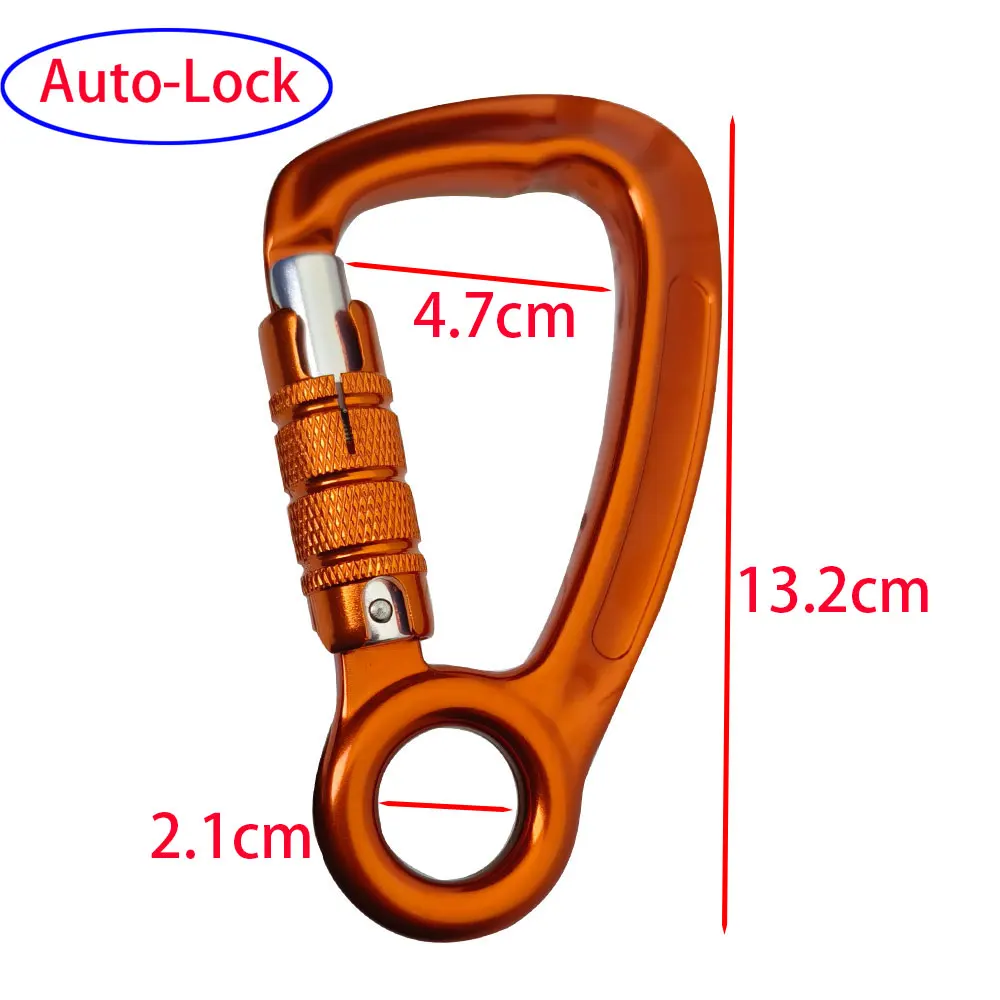 30KN üçlü kilitleme alüminyum tespit segmanı sabit göz ile ofset