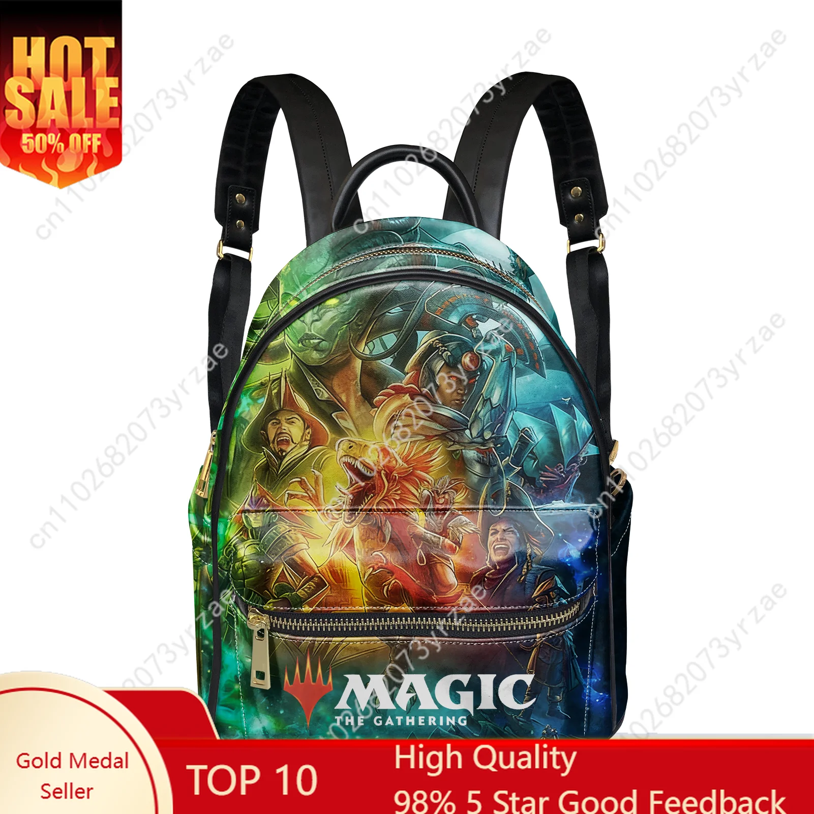 

Magic The Gathering Backpack Mens Womens Knapsack Personalized Double Shoulder Bag Business Travel Bookbag Custom Made Daypacks