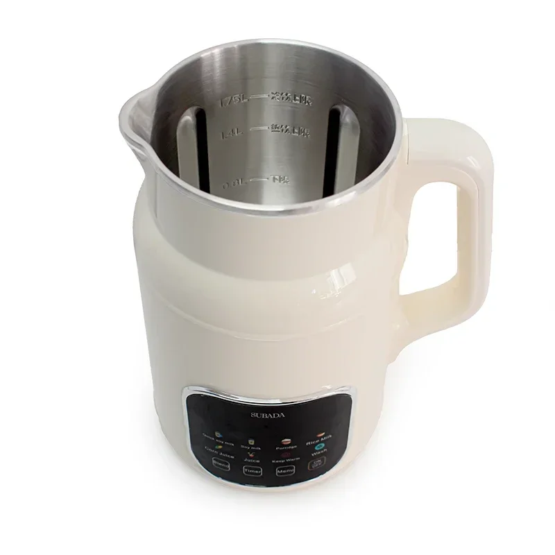 

New 1750ML Smart Sensor Automatic Soybean Milk Maker Cold and Hot Dairy Free Plant Based Milk Maker Almond Milk Machines