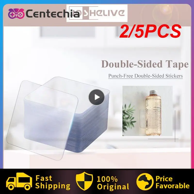 超強力両面接着剤,ナノ透明ウォールステッカー,防水,痕跡なし,家庭用品