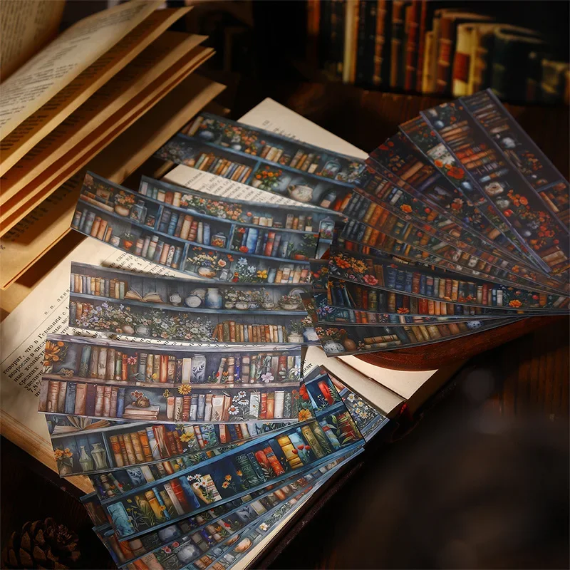 

20 шт./упак., серия коллекций библиотеки, фоновая бумага с двойной текстурой для скрапбукинга, ведения журнала и коллажа, винтажная эфемера