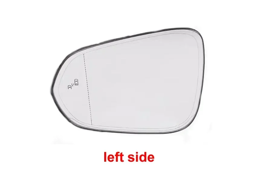 Car Mirrors For Lexus NX NX200 NX300 2015-2022 Auto Side Mirror Lens Rearview Reflective Lenses Glass with Heating Blind Spot