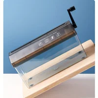 1pc Easy-to-Use Manual Paper Shredder for Sheets,Space-Saving Cross-Cut Design, Non-Slip Base,Ideal for Office,protable 6