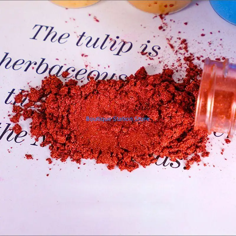 

Y55F 21Colors Pearlescent Mica Powder Epoxy Resin Dye Pearl Pigment Jewelry Making