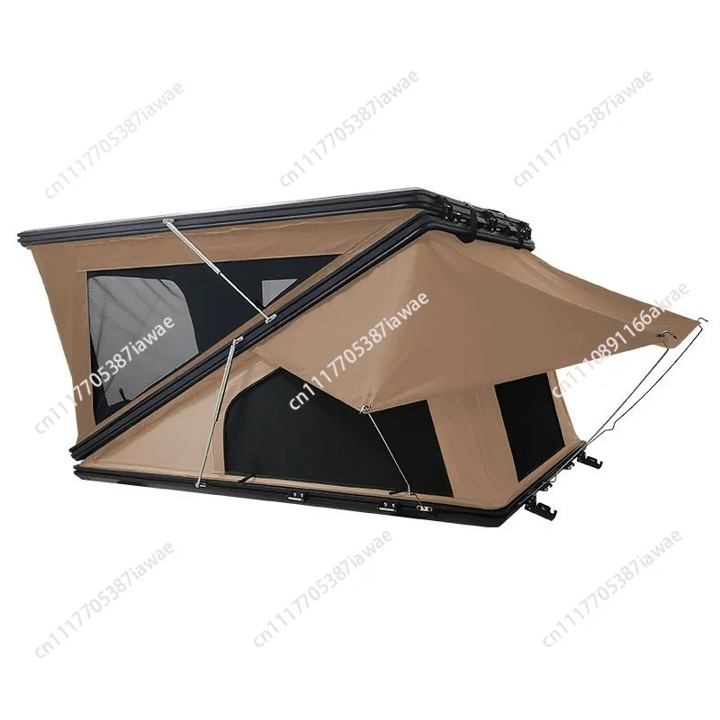 Hot Sale Outdoor Roof Tent SUV Self-Driving Tour Aluminum Alloy Car Tent Camping Folding Roof Tent