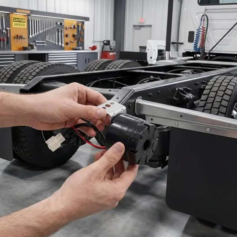 M76E Rückfahrwarnsummer für Nutzfahrzeuge mit einem Spannungsbereich von 10 bis 48 V – Detail 8