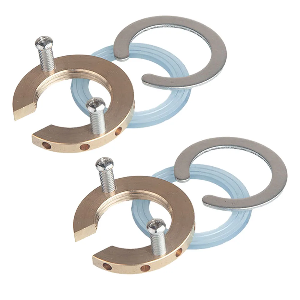 Convenient and Quick Installation with 2PCS Easy to Use Faucet Locking Nut Set  Suitable for All Types of Faucet Pipes