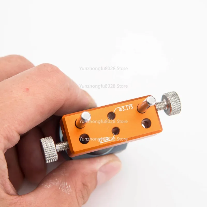 PT-611 Orange, Round Rod Center Hole Opener, Model Modification Tool, Positioner
