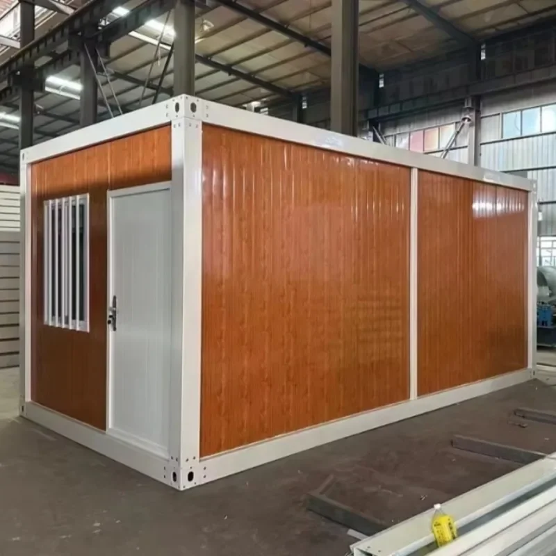 Assembled Turnover Container House - Modular On-Site Living Solution Tiny House Cabin Moblie Home Hot Sale