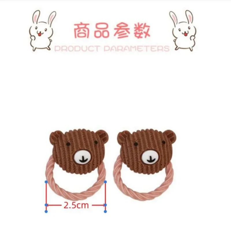 Hair Accessories Girls Bands Bandeau Cheveux Scrunchies Elastique Fille Kids Korean Haarband Rubber Baby Tie Animal Band Cute