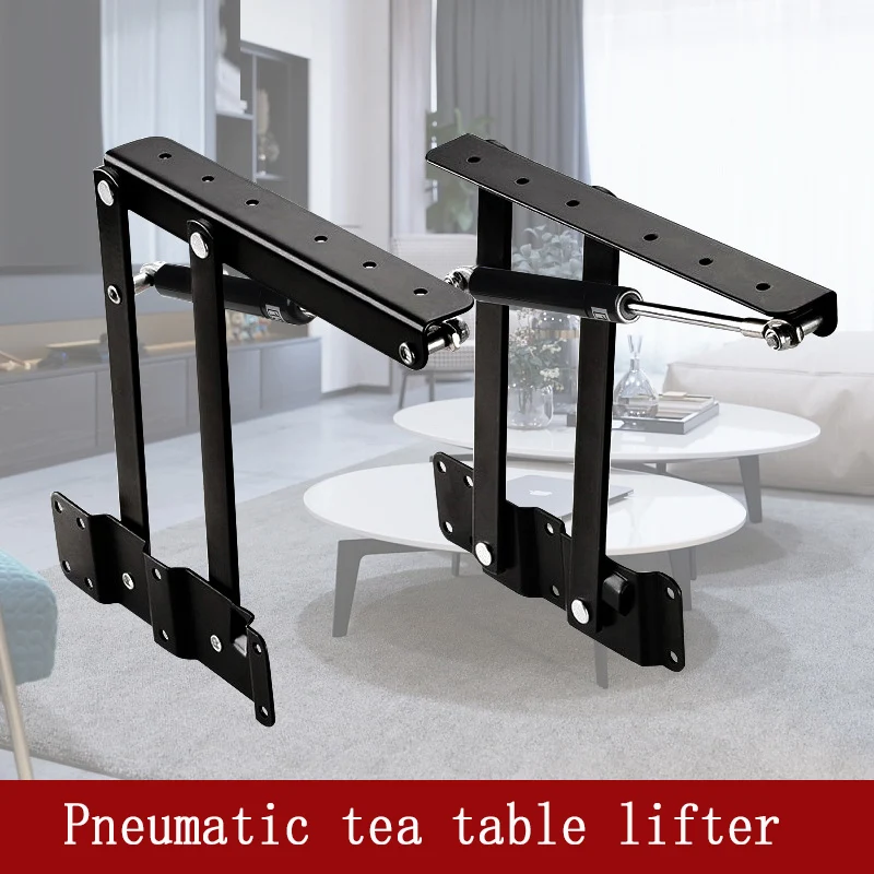 

2PCS Tea Table Lifter Telescopic Folding Support Frame Buffer Lifting Frame Height Adjuster Hardware And Furniture Accessories