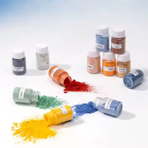 Natural Mineral Pigments for Chinese Painting, Gongbi Art, Wall Murals &amp; Hand-Painted Ceramics Eco-Friendly Art Supplies