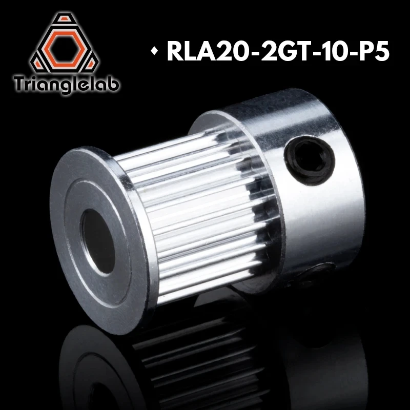 Trianglelab 9mm 20 Teeth Aluminum Timing Pulley Belt Pulley 9mm P5MM P8mm for 6mm Synchronous Belt Wheel Sprocket