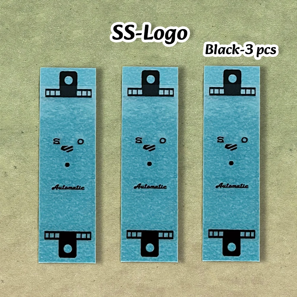 NG SS Logo New 3D metal Logo sticker suitable for 27-30MM flat dial watch modification accessories