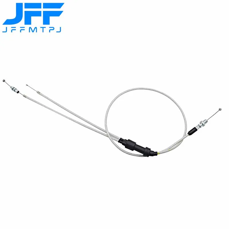 Carburetor Dirt Bike Dual Throttle Grip Cable Wire for PZ30mm Accelerate Pump Carb Modified Carburetor Extended Dirt Bike