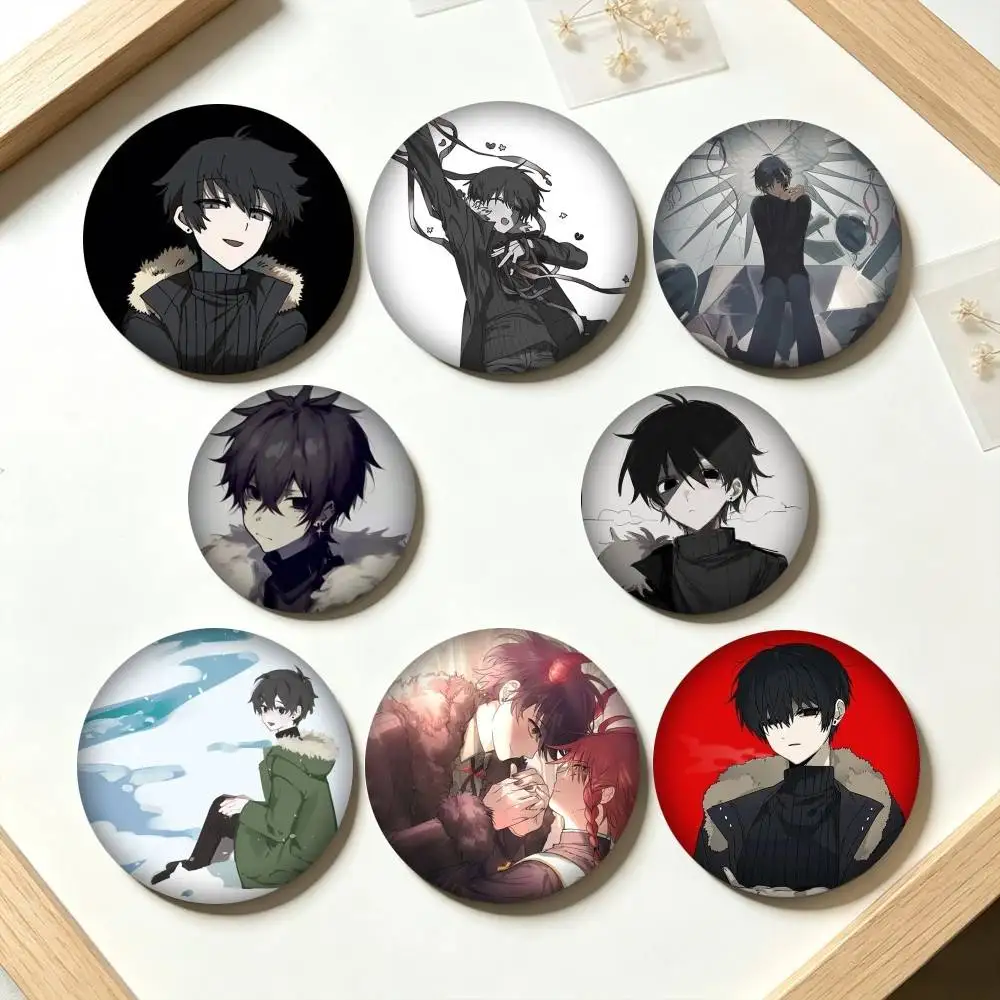 Z-ZENO Remake Haru Tsugino 25mm 32mm 44mm 58mm 75mm Brooches Badges Pins for Accessories Gift