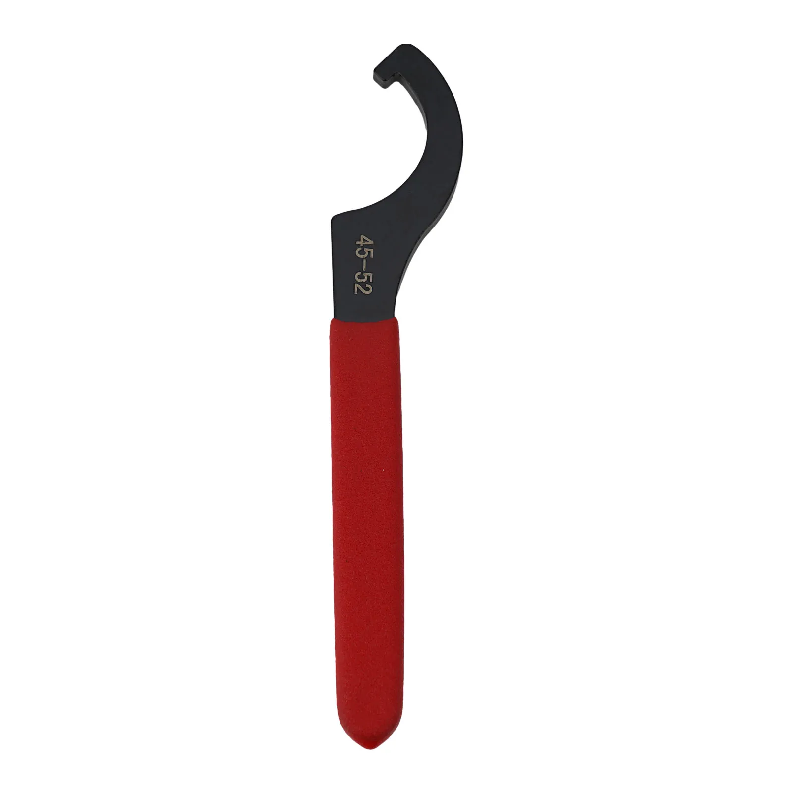 45-48HRC Hakenschlüssel mit rutschfestem Griff, schwarz oxidiert, für Rundmuttern, Typ C, 38-42 mm/45-52 mm/55-62 mm/68-72 mm Werkzeug – Detail 18