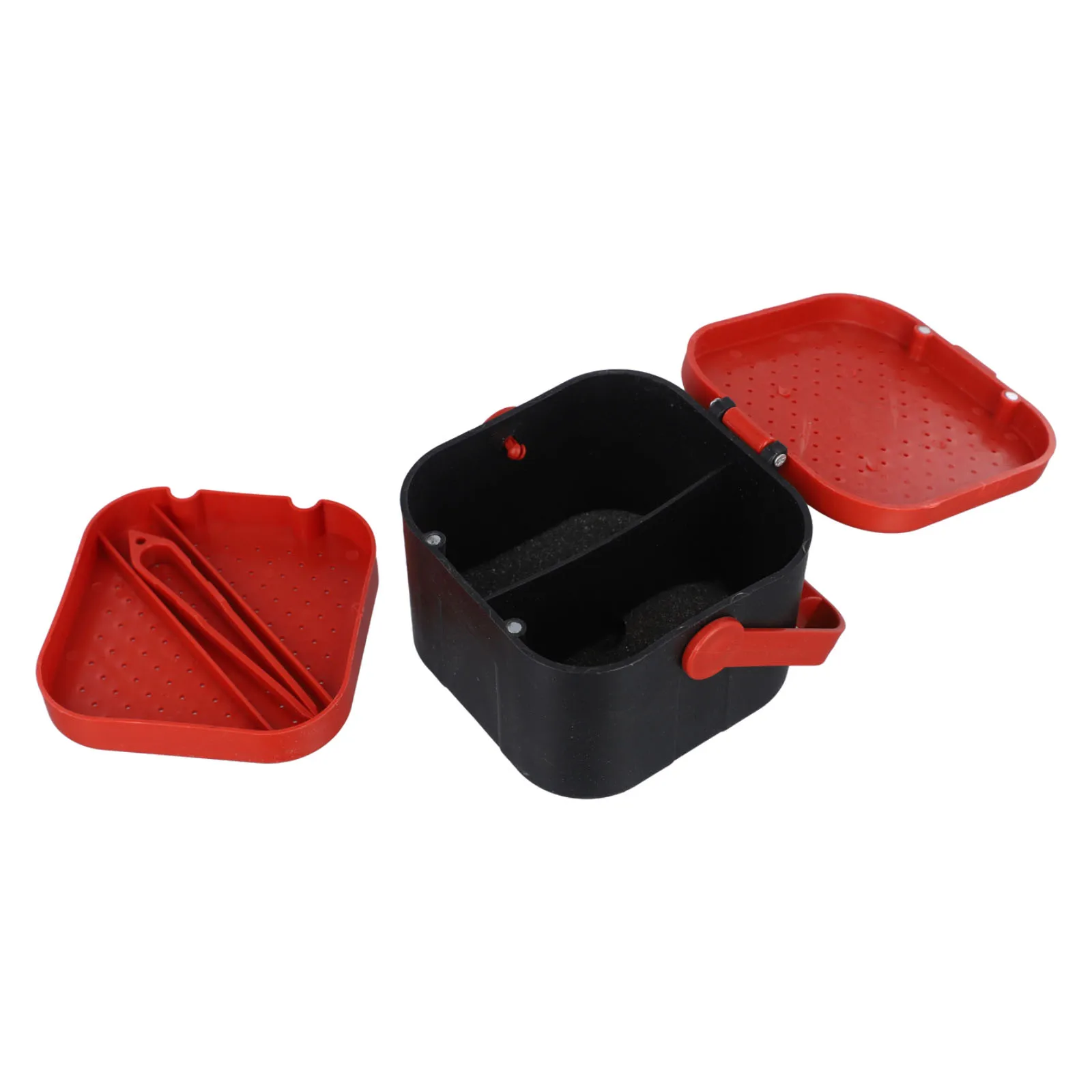 

Рыболовное оборудование, коробка для приманок для дождевых червей, отсеки, чехол для живой наживки, пластиковая коробка для приманок, красный дождевой червь, новинка, высокое качество