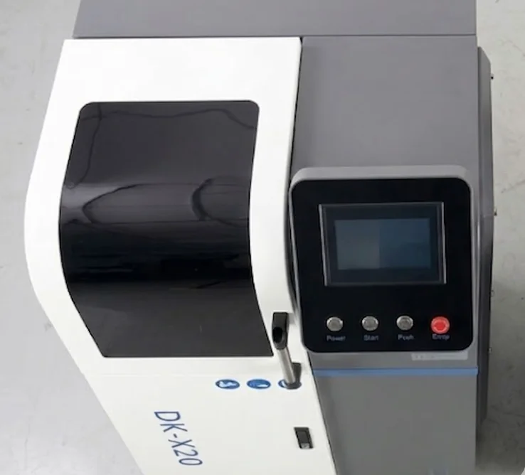 Automatic Inexpensive Effort Saving Milling Cutter Using Grinding with Moving Table DK-X20