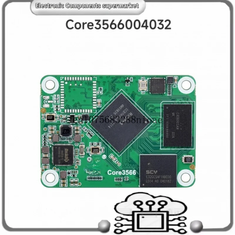 

Плата ввода-вывода Core3566 RK3566 для оперативной памяти/eMMC/беспроводной связи, совместимая с Raspberry Pi CM4