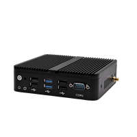 HYSTOU Fanless Mini PC Intel Celeron J4125 4xLAN HDMI Windows 10 Linux DDR4 Intel® UHD Graphics 600 Industrial Computer