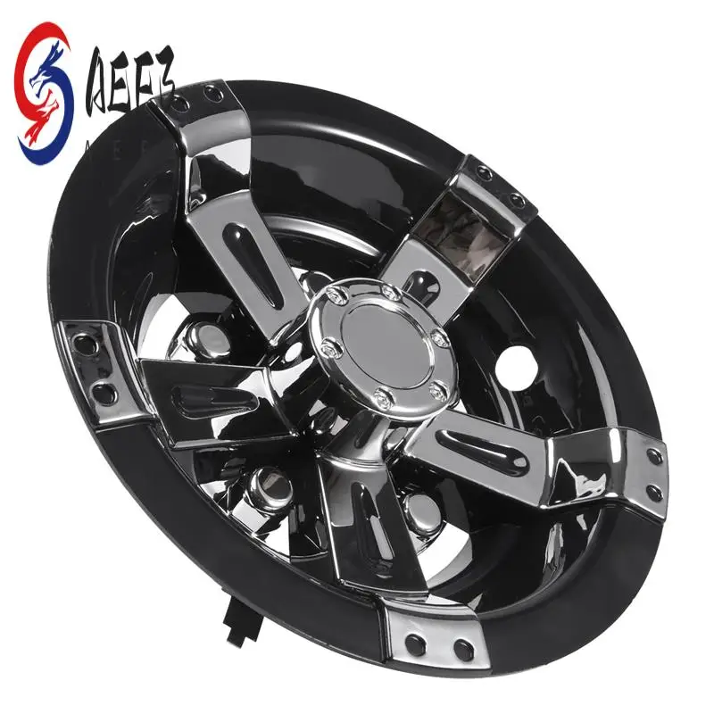 

AEF3-4Pcs 8Inch Golf Cart Wheel Cover Golf Cart Hub Cap For Golf Carts For Club Car, EZGO, Yamaha