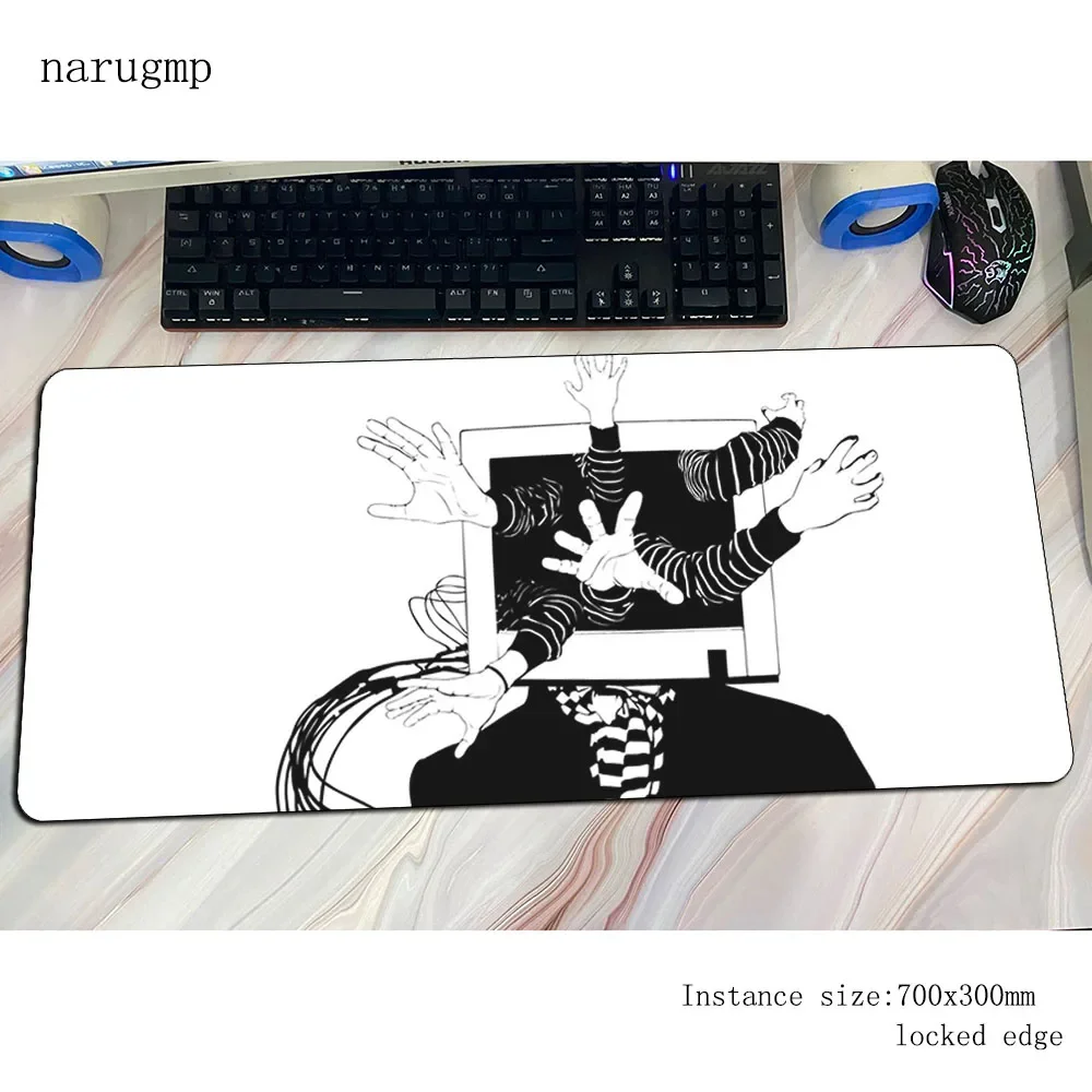 Surreal Artistic padmouse gel gaming mousepad game 700x300mm mouse pad gamer computer desk Customized mat notbook mousemat pc