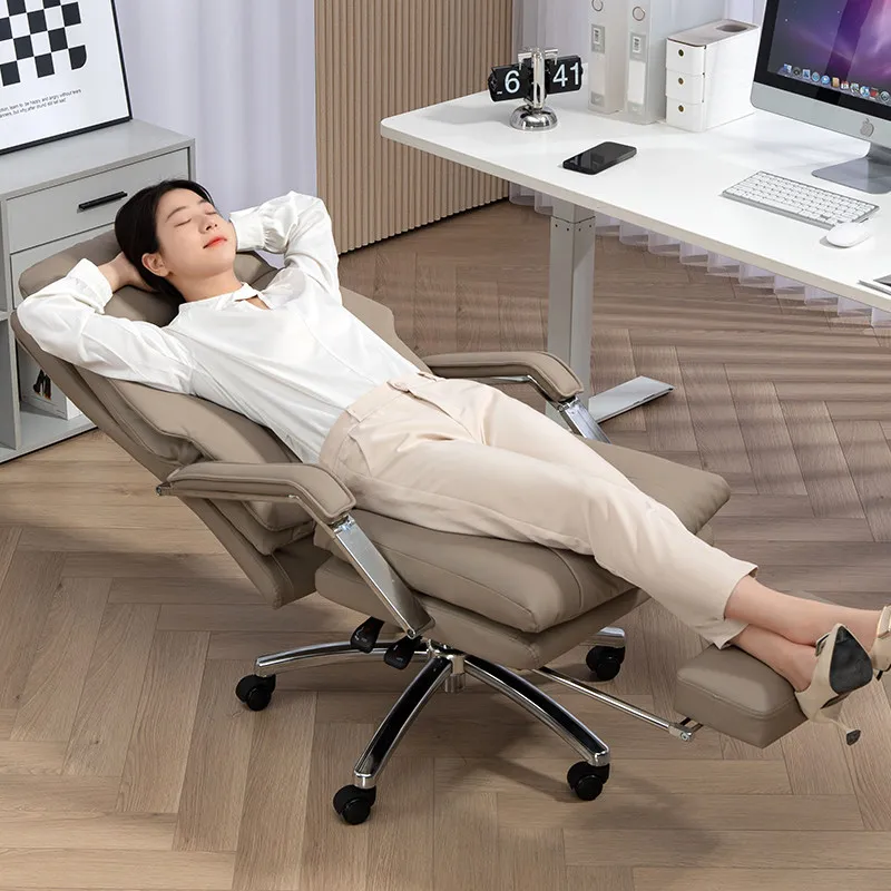 Soft Modern Luxury Office Chair Designer Upgrade Lazy Occasional Computer Chair Adjustable Silla De Escritorio Office Furniture