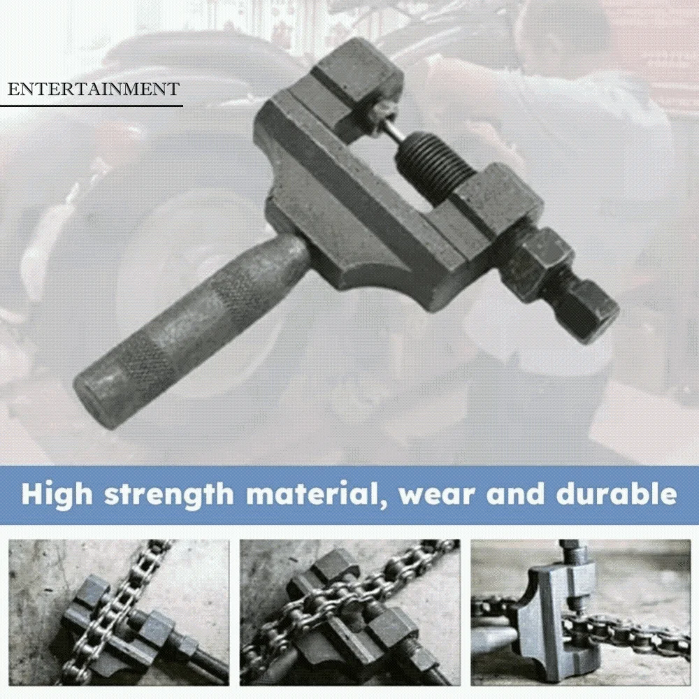 

Металлический выключатель цепи мотоцикла, быстрое удаление, установка, нескользящая ручка, велосипедный выключатель цепи, клепальный инструмент, ремонт