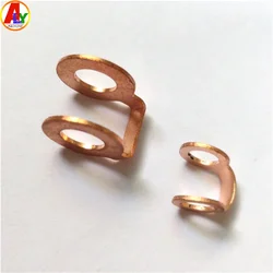 ALYTEST 50PCS U-type Copper Washer for Injectors ME240240 Diesel Tube Pipe Return Gaskets