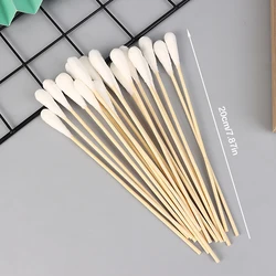 15-100pcs Women Beauty Makeup Cotton Swab Cotton Buds Make Up Wood Sticks Nose Ears Cleaning Cosmetics Health Care