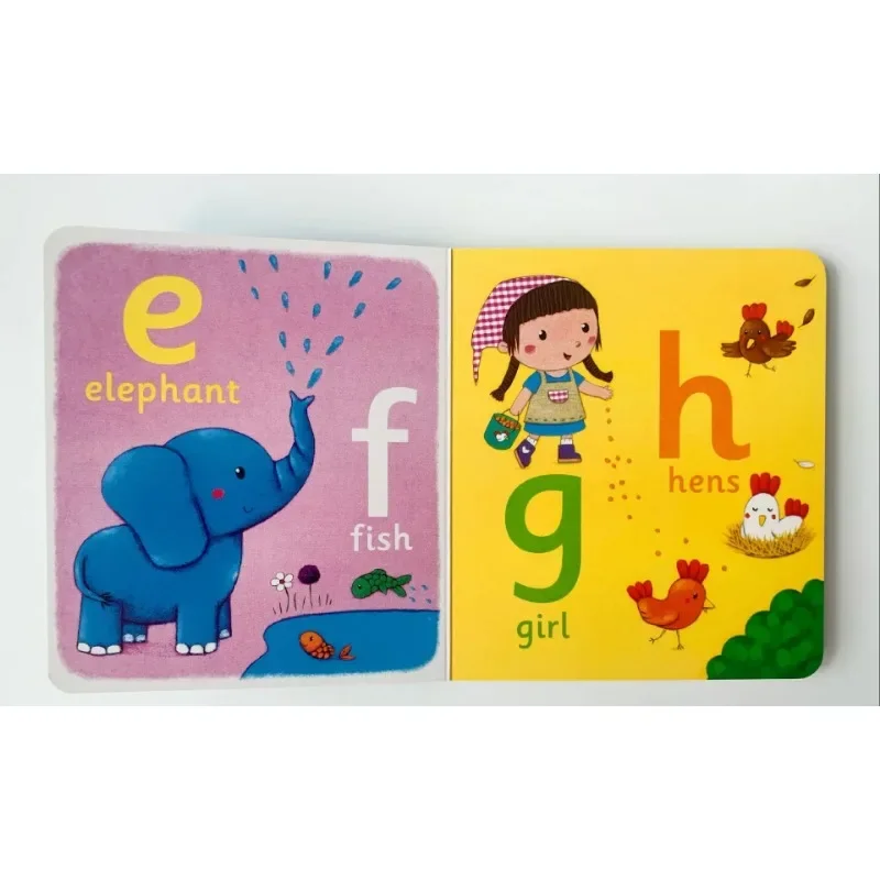 Imagem -04 - Usborne Hardcover Board Book For Children Enlightenment Educational Toy Picture Textbook Inglês Livros Very First Words 10 Pcs por Conjunto