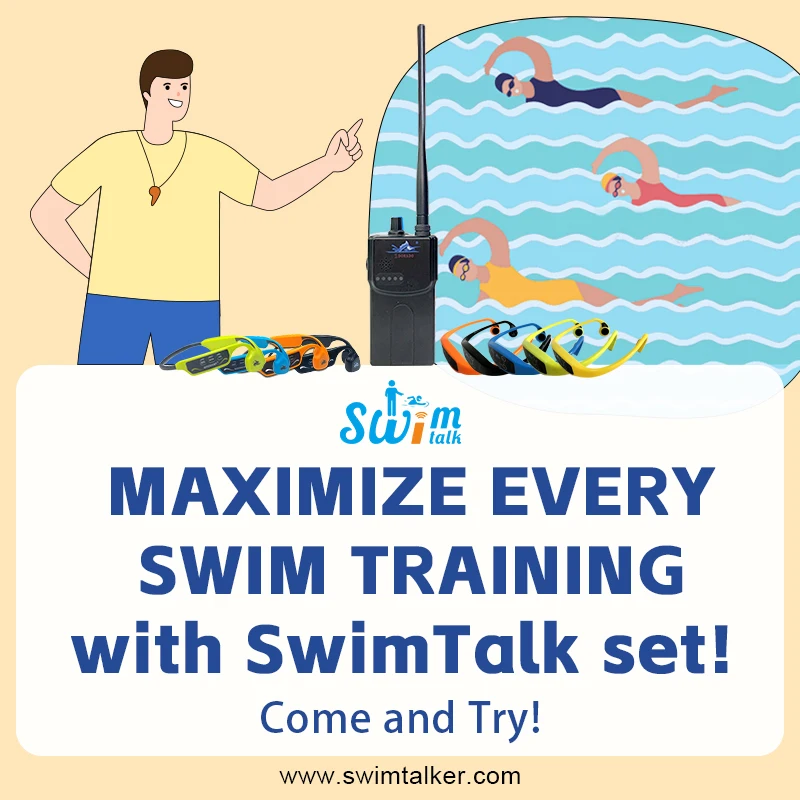 1DORADO أبو سيف الملك 907BJ العظام التوصيل السباحة التدريس سماعات لاسلكية مقاوم للماء سماعة مدرب التدريب #5