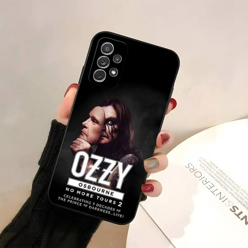 Rock Band Ozzy Osbourne Phone Case For Samsung A32 A21 A22 A30 31 A40 A42 51 A50 A52 53 A70 A71 A73 72 A80 A91 S10 Lite Shell