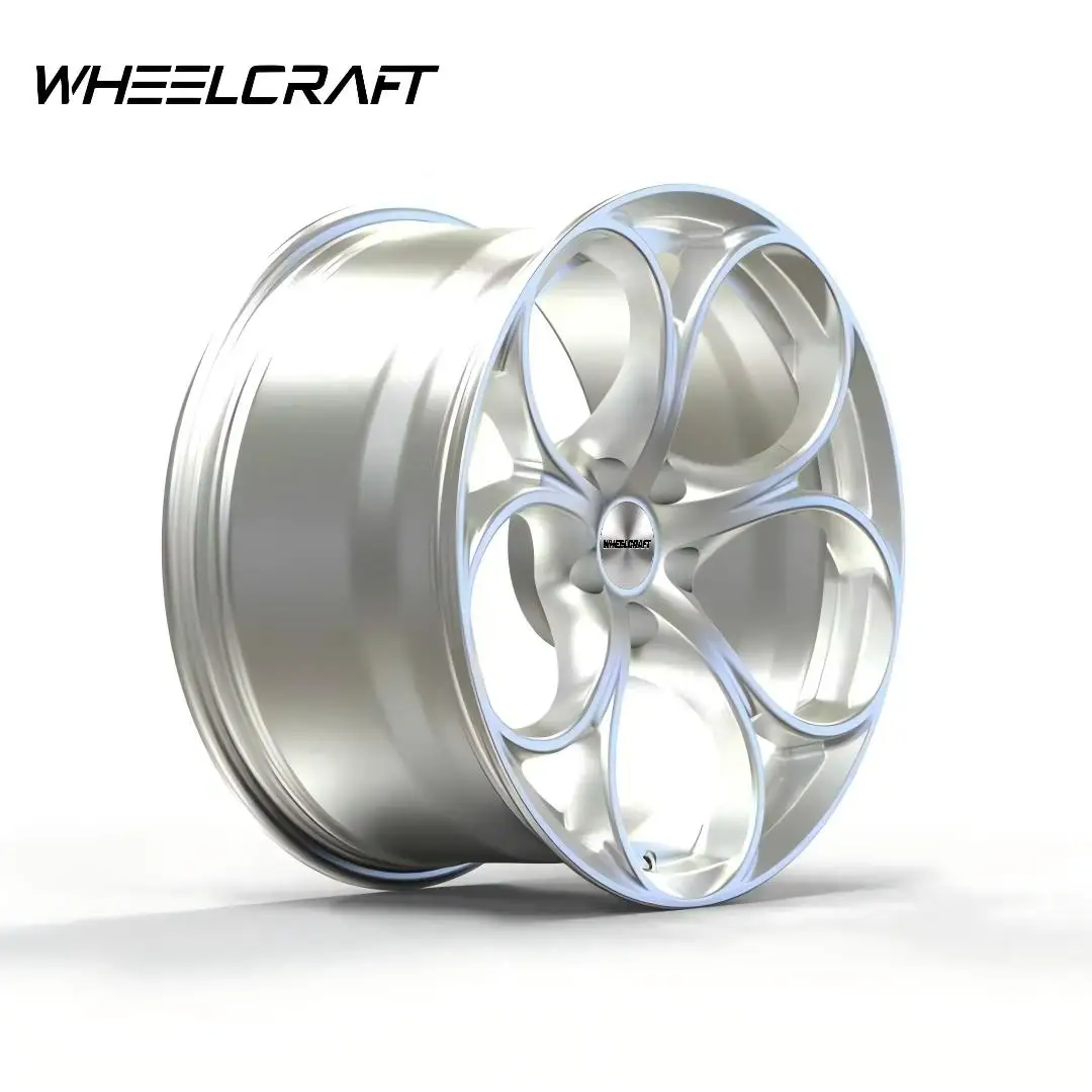 Hot-selling Forged 6061 Alloy Custom Wheels, Monoblock Tuning Rims for Sedan SUV Sport Car