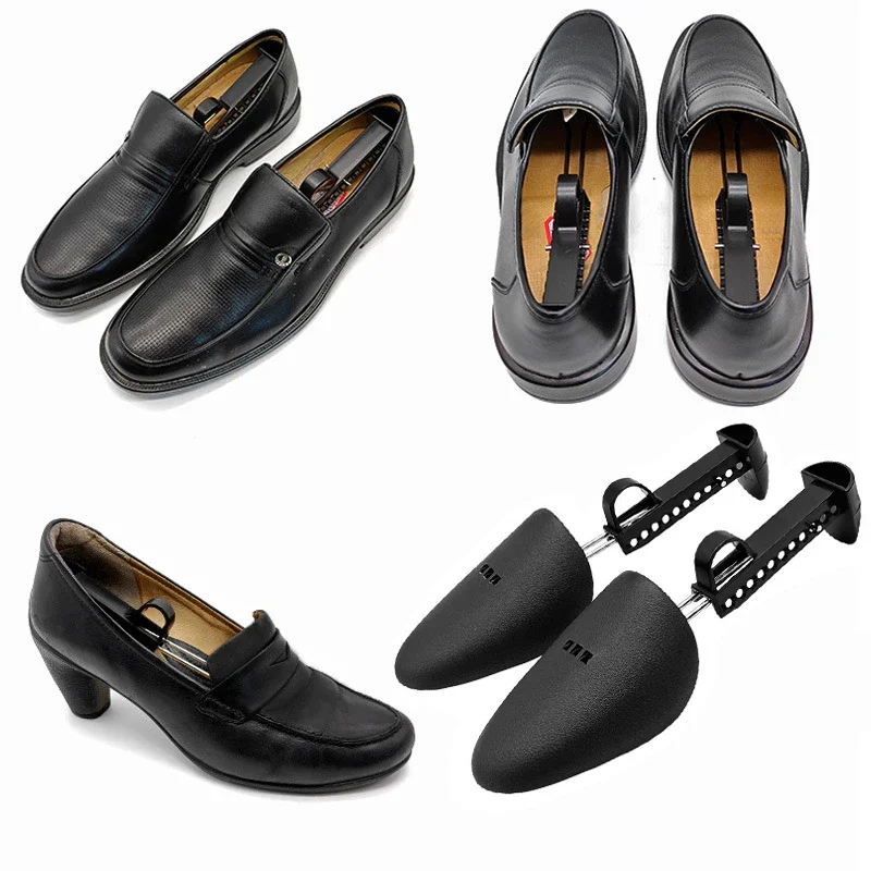 1 Pair Upper Wrinkle Protector Leather Shoes Adjustable Plastic Shoe Rests Sneaker Anti-wrinkle and Anti-deformation Shoe Lasts