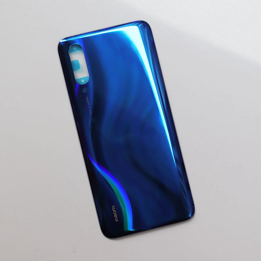 MI9 Lite Original Glass Back glass Cover Xiaomi Mi 9 Lite , Back Door Replacement Hard Battery Case, Rear Housing Cover mi 9lite