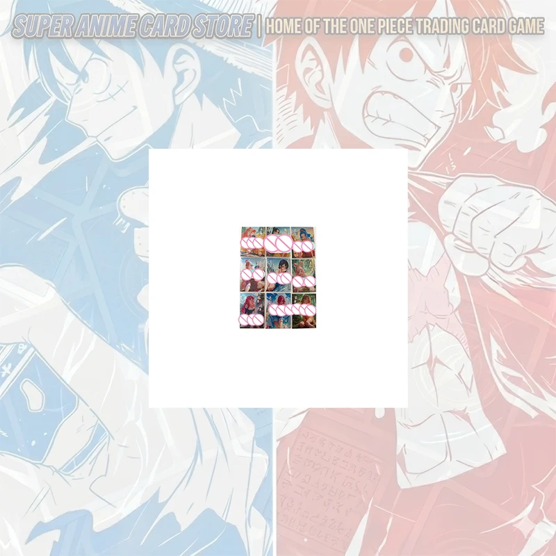 Japanese Anime ONE PIECE Card Set Yamato Nefertari D Vivi Boa Hancock Vinsmoke Reiju Perona Carrot NAMI Collectible Cards