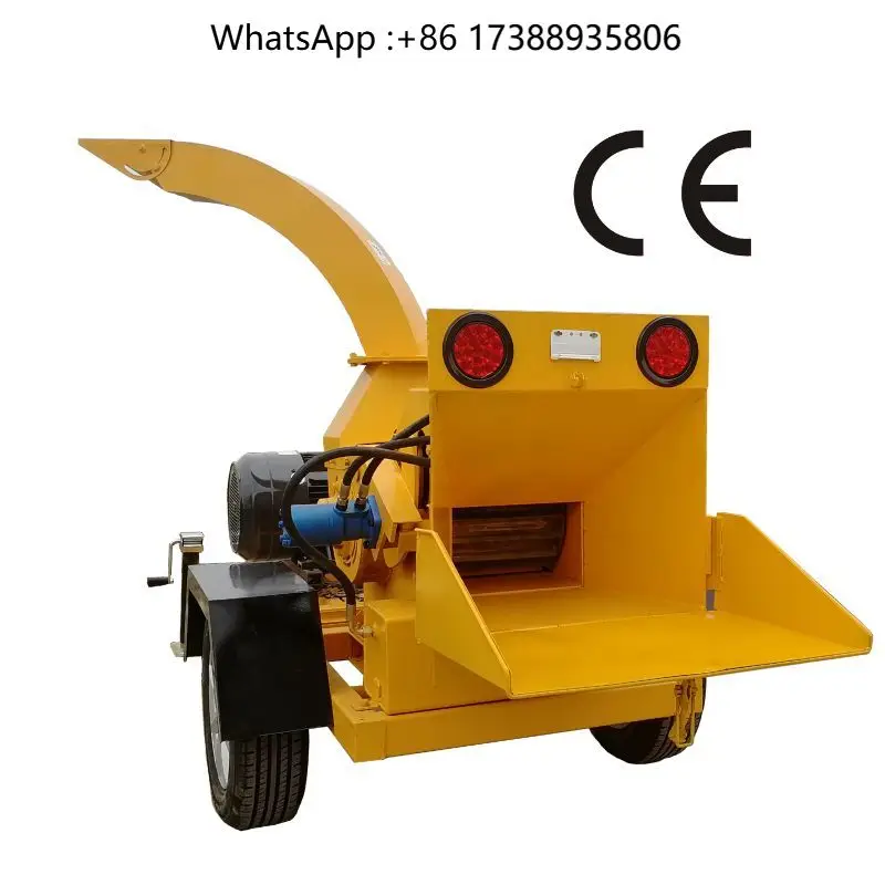 Portable Garden Cutting Machine Tree Branch Shredder for Forestry Applications