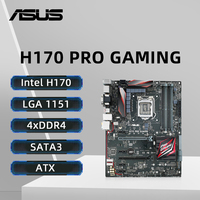 ASUS H170 PRO GAMING Motherboard Support i7-7700 6700K i5-7600 6600K i3-7320 6300 CPU LGA 1151 4xDDR4 Intel H170 M.2 NVME ATX